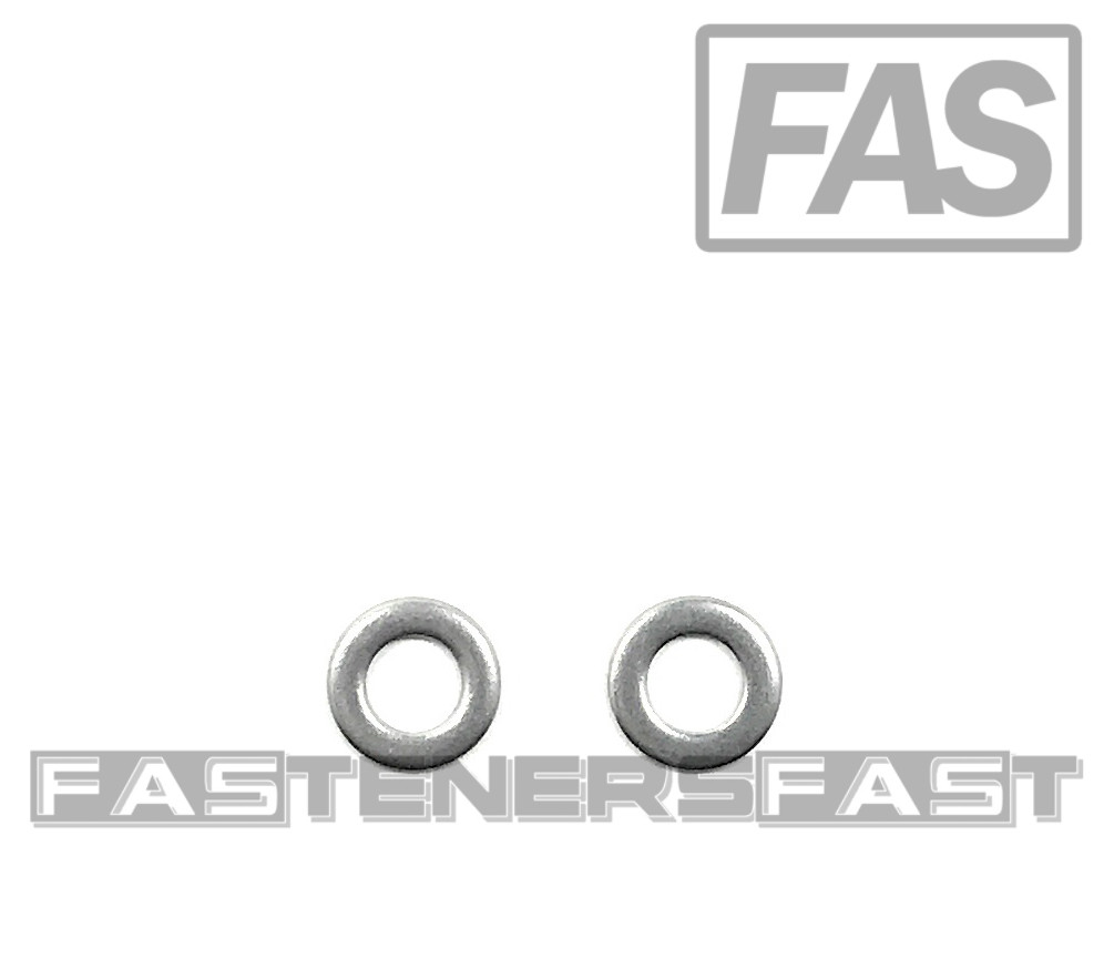 (100) M5 DIN125A Stainless Steel Flat Washer 5mm DIN 125 A2 (QTY:100 Pieces)