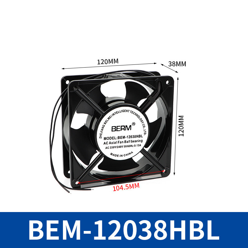 Small PC Computer Cooling Fan l DC 220V 240V l 80mm 90mm 100mm 120mm 140mm