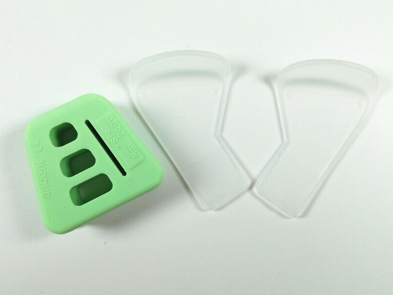 Dental Silicone Mouth Prop Latex Bite Block with Tongue Guard Mouth Prop S/M/L