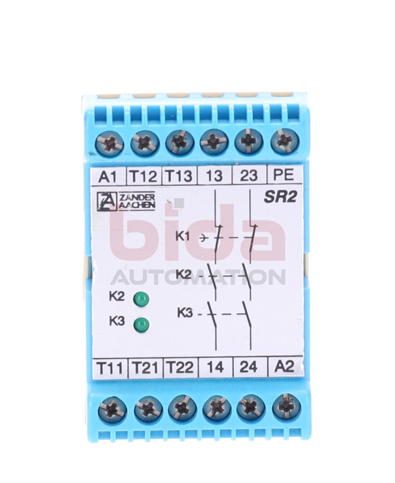 Zander Aachen SR2 472132 Sicherheits Not Aus Relais Safety emergency shutdown