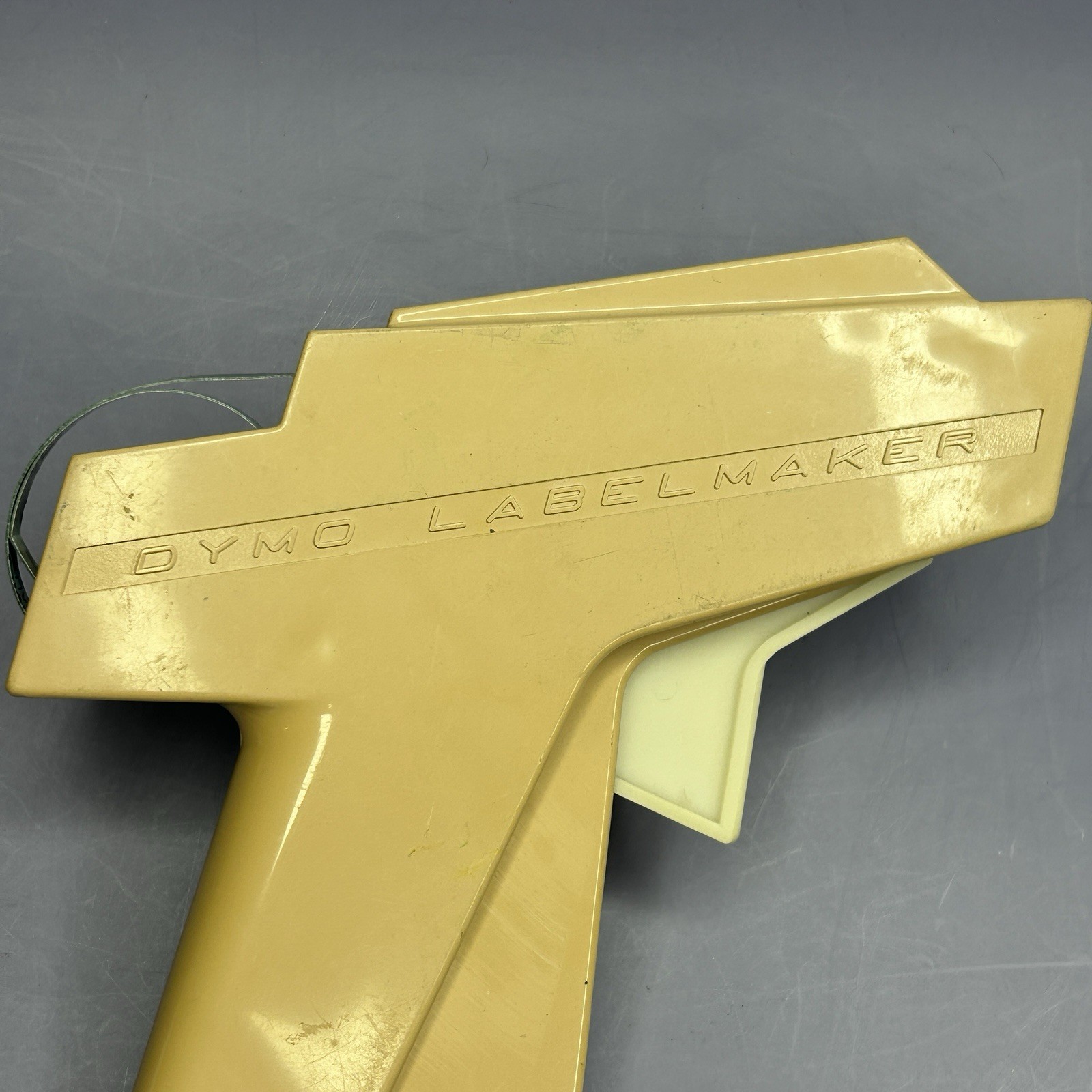 Vintage DYMO Label Maker Beige Works