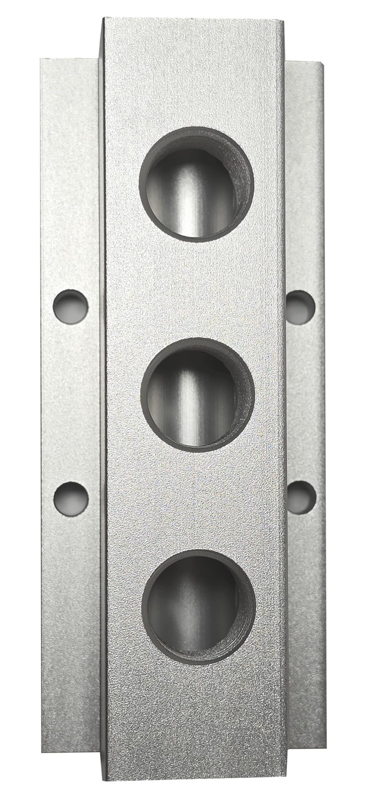 3 Way 5 Port Pneumatic Manifold Air Distribution Block Aluminum G1/4 Inch