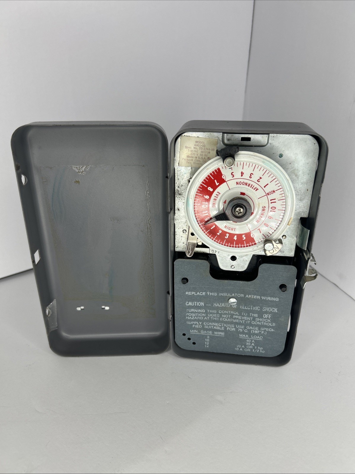 Paragon Time Control Model 4001-0 Brand New Never Installed All Tubs Intact