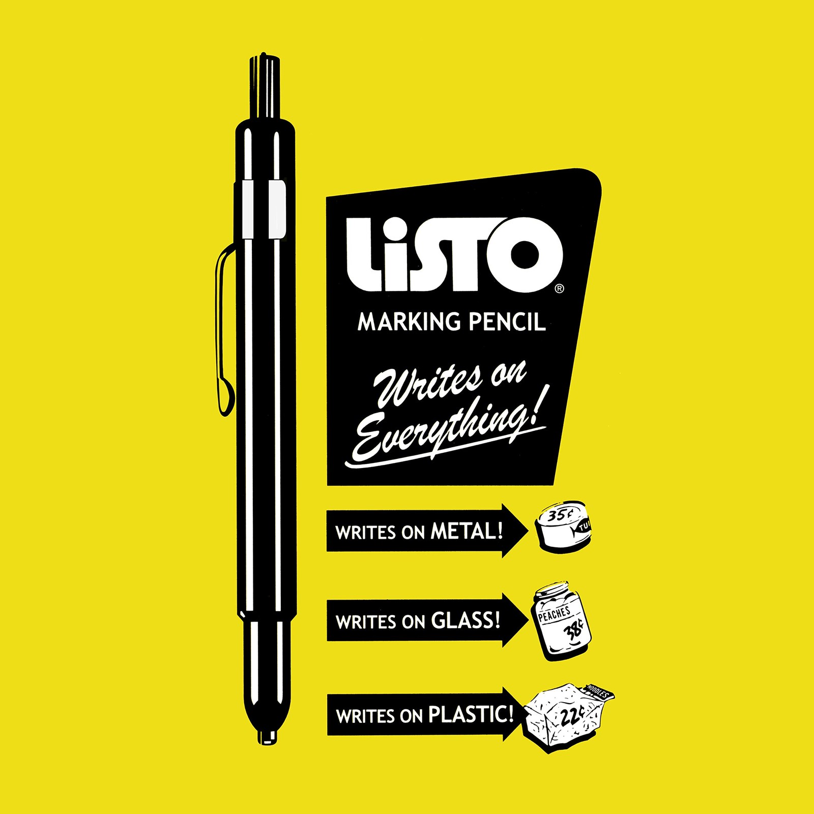 Listo 1620 – Box Of 12 – China Markers/grease Office Product