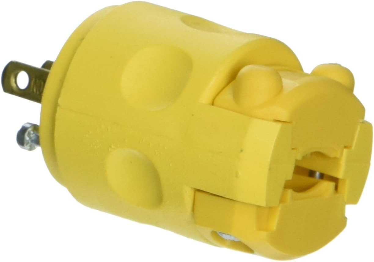 Plug, Vinyl 2 Wire 15 Amp, 115PV