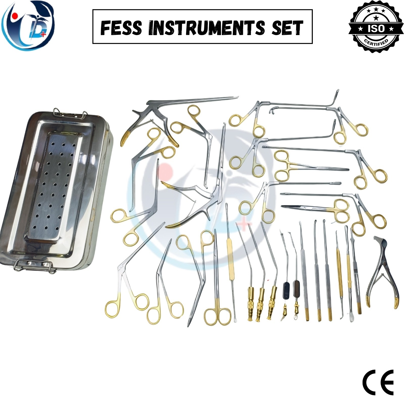 Fess Instruments Set Endoscopic Sinus Surgery ENT Instrument Set German Quality