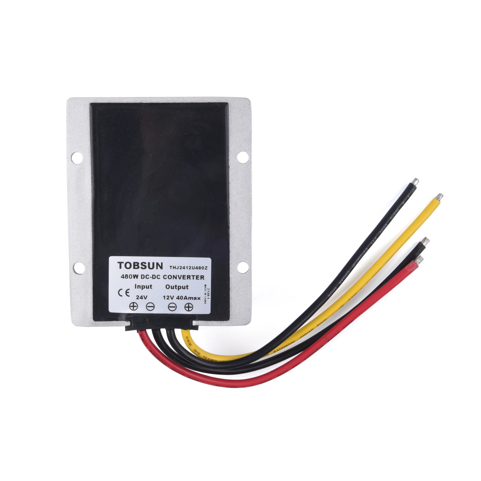 DC 12V to 24V Power Converter 20A 25A Step-Up Voltage Regulator Auto Module Car