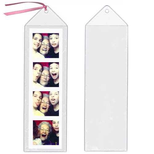 StoreSMART 10 Bookmark Clear Plastic Covers w/ Tassel Hole – BMKCRFT2-10