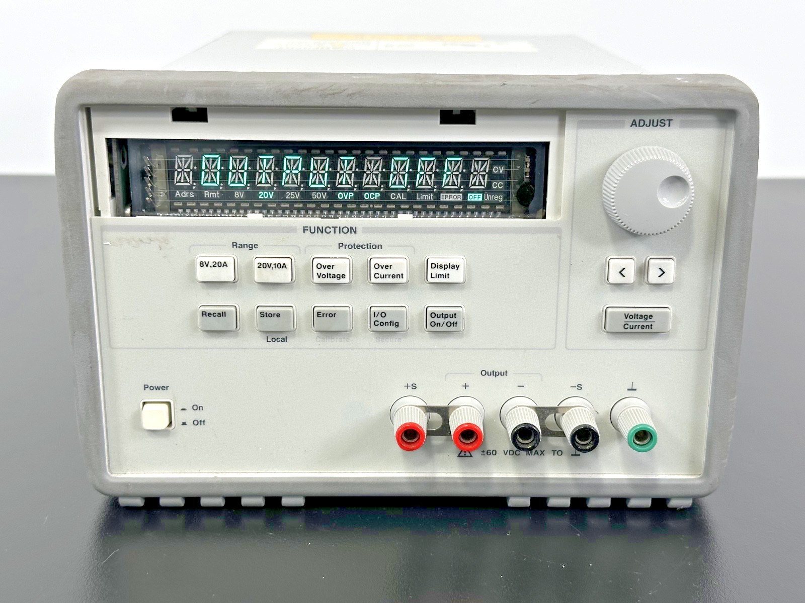 Agilent E3633A OEM DC Power Supply 8V 20A / 20V 10A Bench Power Supply