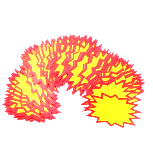 50/PK (B1,G1 FREE) ⭐TODAY, GET 100/PK!⭐ BURST SIGNS RETAIL STORE SALE PRICE TAGS
