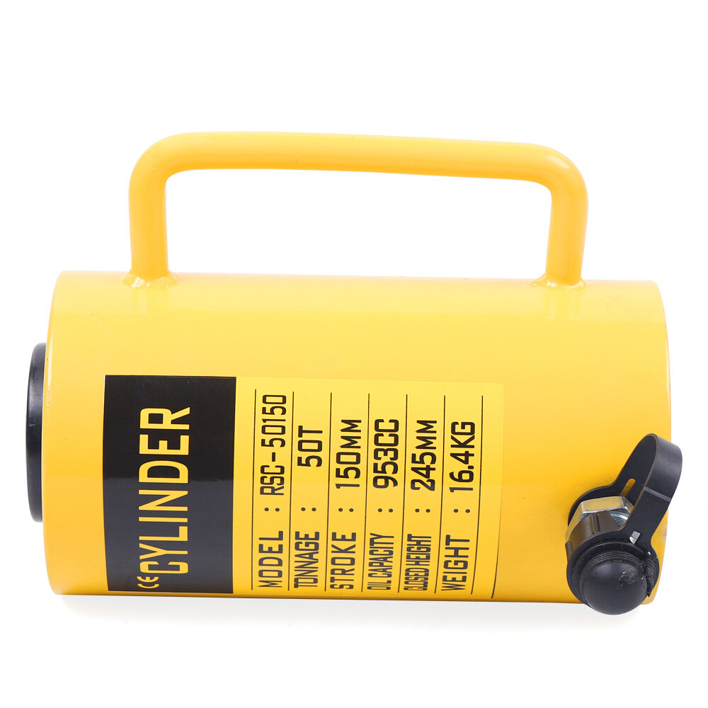 50 Ton Hydraulic Cylinder Jack Solid Ram 150mm/6 ” Stroke Single Acting USA