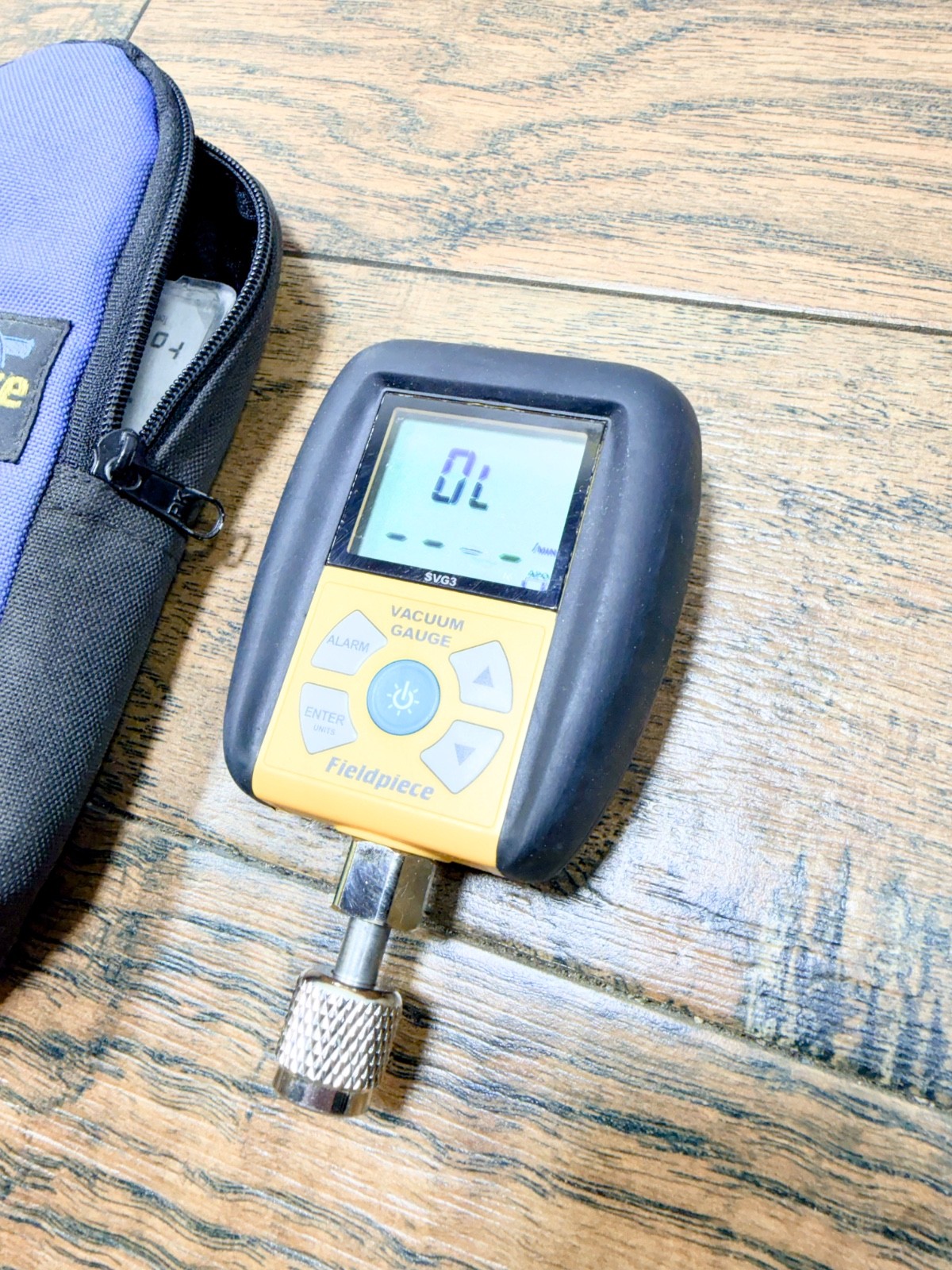 Fieldpiece SVG3 Digital Micron Gauge HVACR Vacuum Meter Leak Detector Y304