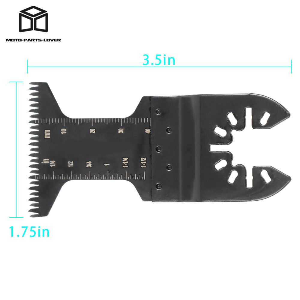 60-Pack Multi-tool Oscillating Fast Release Saw Blade Cutting Soft Metal