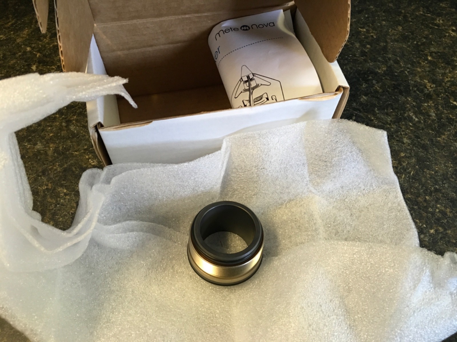 Mete Nova ZG00508-00333 Female Sleeve 40mm O-ring, FDA USP Class VI (KB)