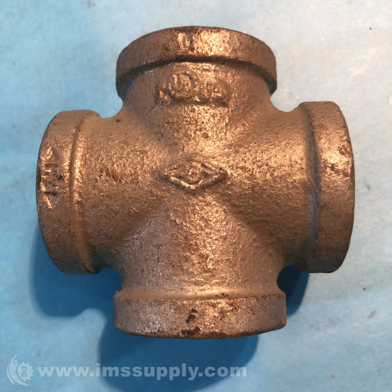 1 inch Iron Cross Tee Fitting FNIP