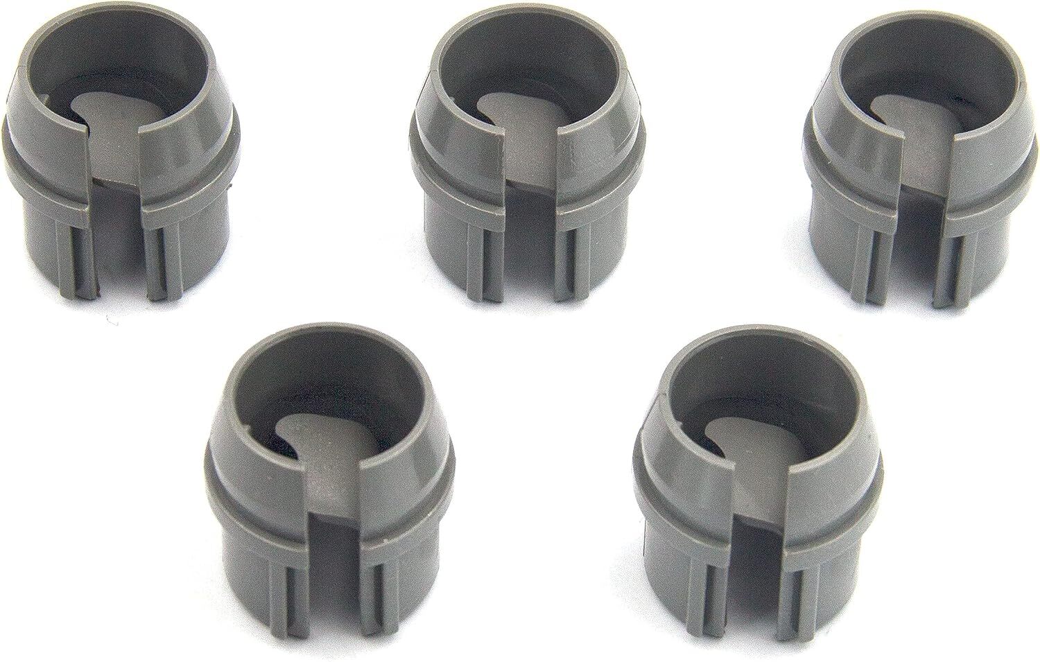 ISPINNER 25pcs 1/2 Inch Non-Metallic Cable Connectors, Labor Inch, Grey