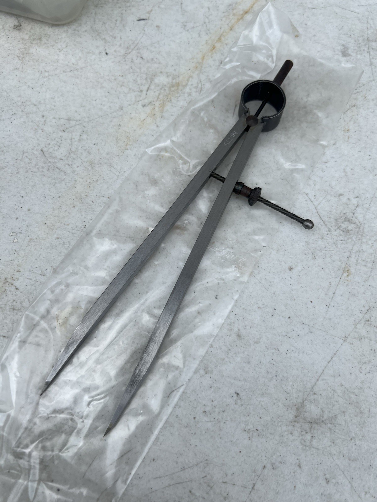 vintage ALVIN Germany Drafting Machinist 8″ Spring Calipers Dividers Carpenter