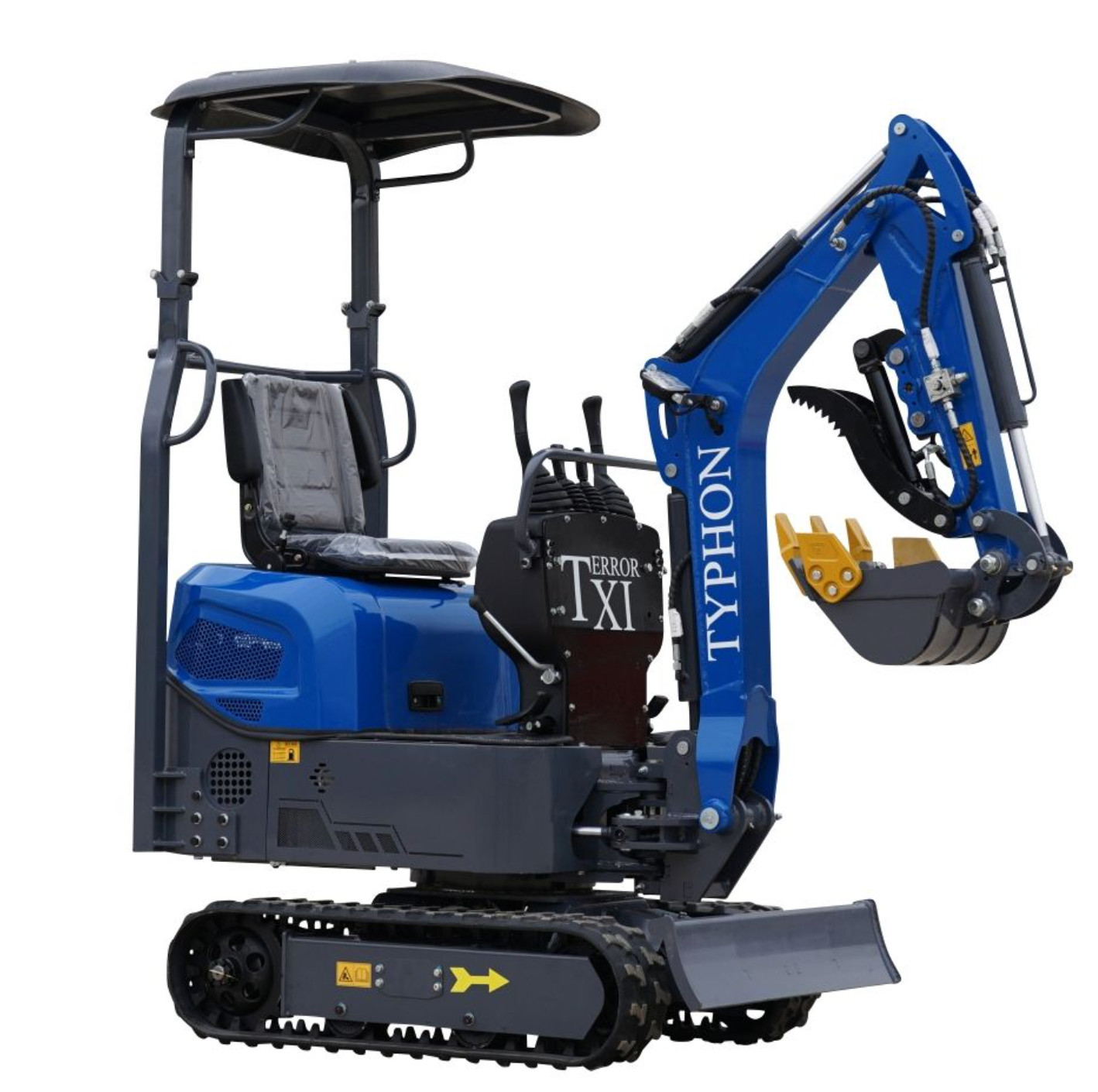 FREE SHIP Mini Excavator 1 Ton Digger 13.5hp Gas Tracked Crawler B&S EPA Engine