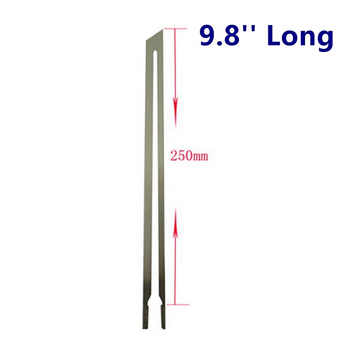 250mm 9.8» Alloy Steel Hot Heat Knife Blade for Cutting Foam, EPE Foam, Sponge