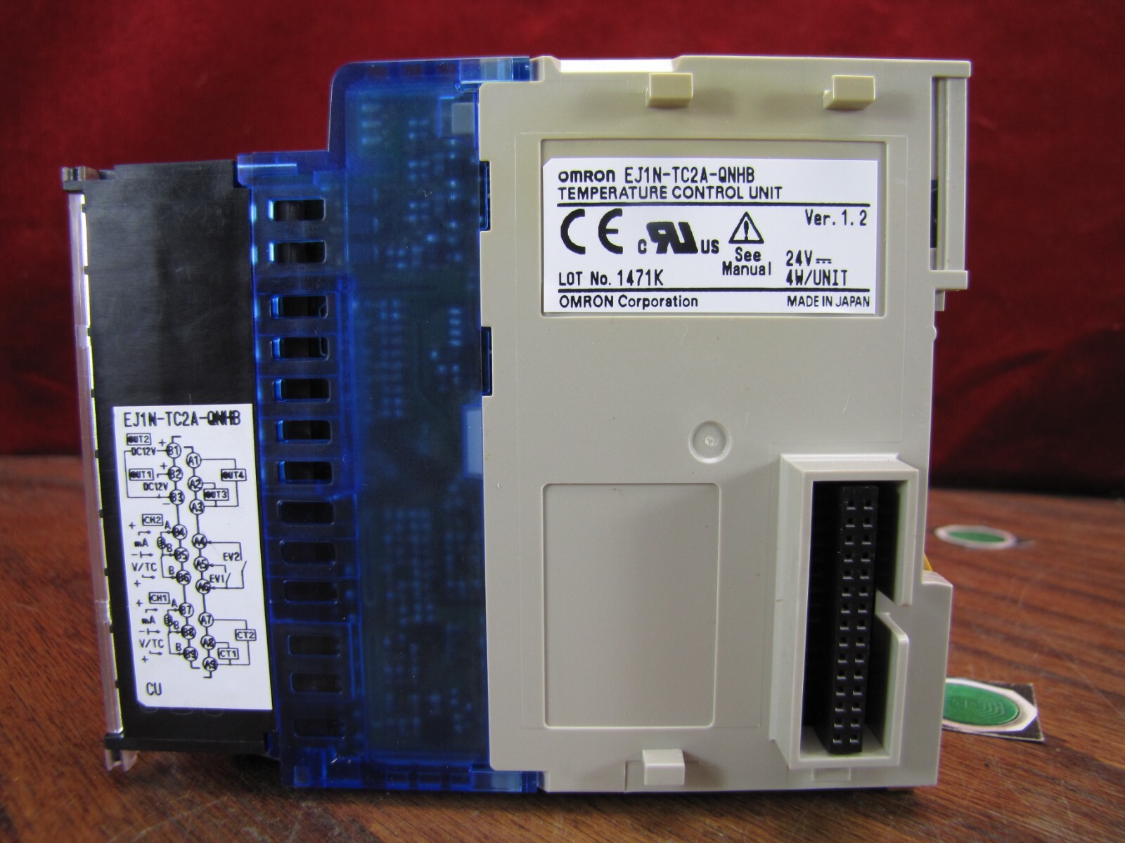 Omron EJ1N-TC2A-QNHB Temperature Control Unit 24v