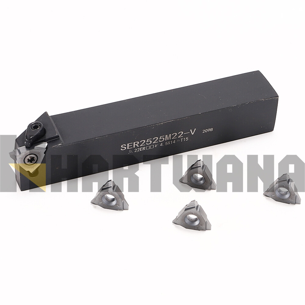 Indexable Threading Insert 29 Degree 6ACME Trapezoid Lathe Tool Holder 25mm