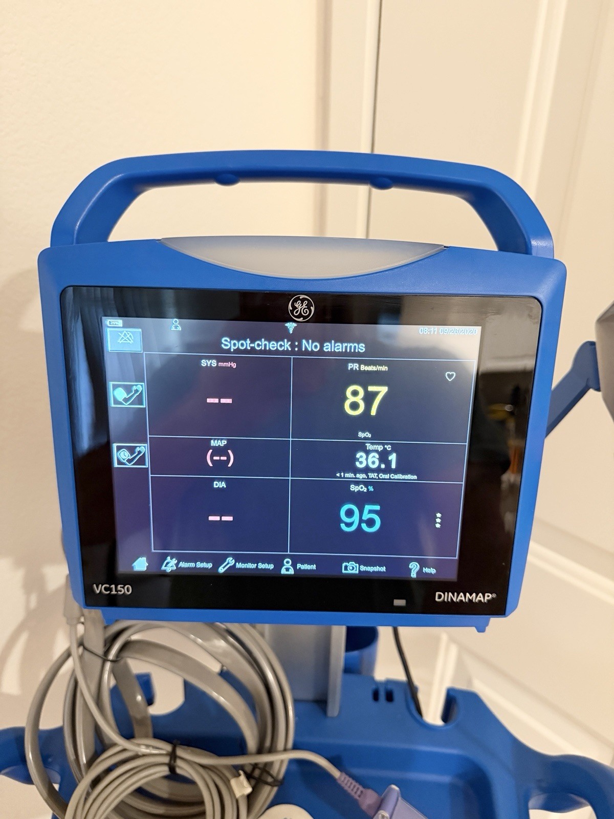 GE Carescape Dinamap VC150 Vital Signs Monitor w/ Accessories/Local Pick up Only