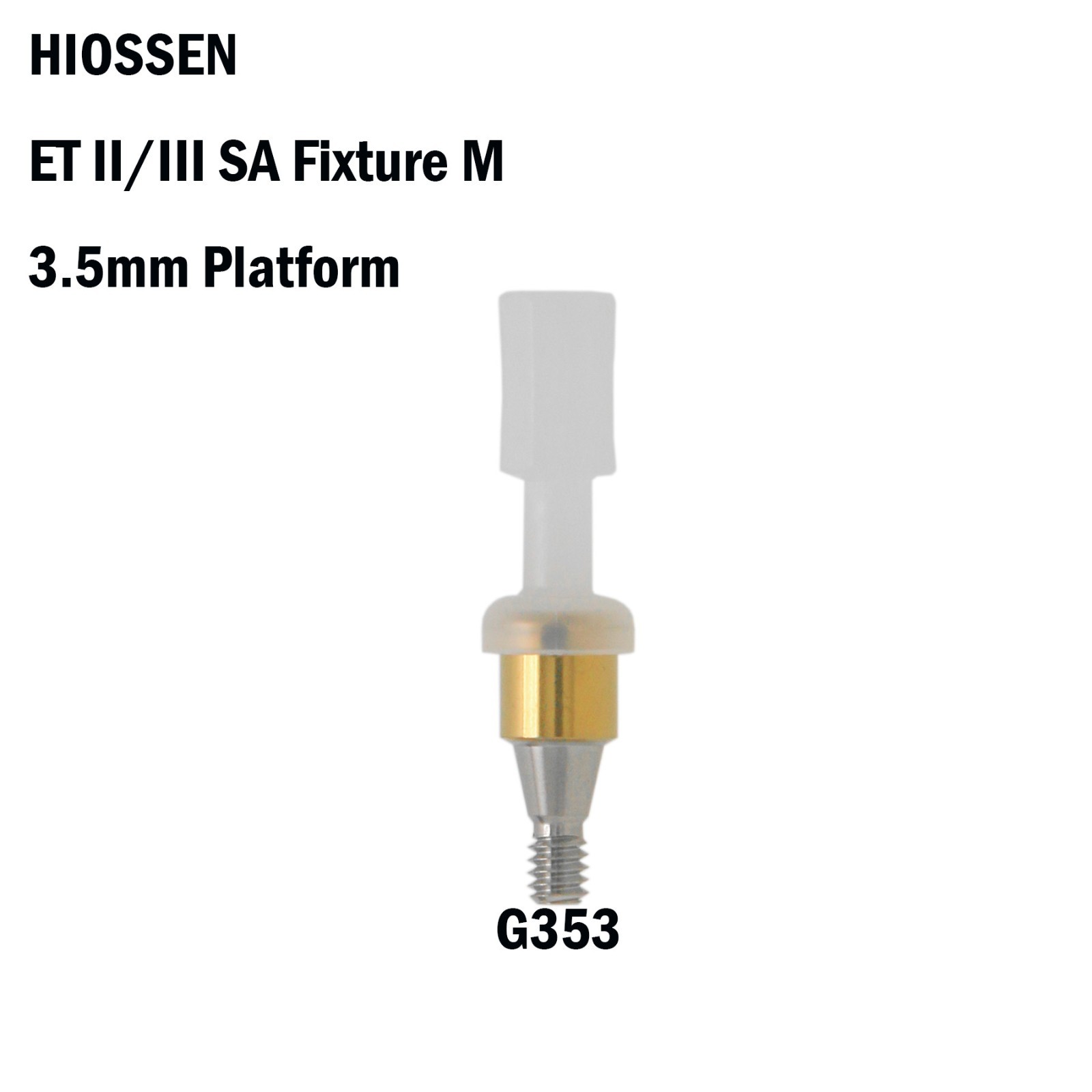 US Dental Locator Abutment& Male Cap Inserts Kit For Osstem Hiossen Mini/Regular