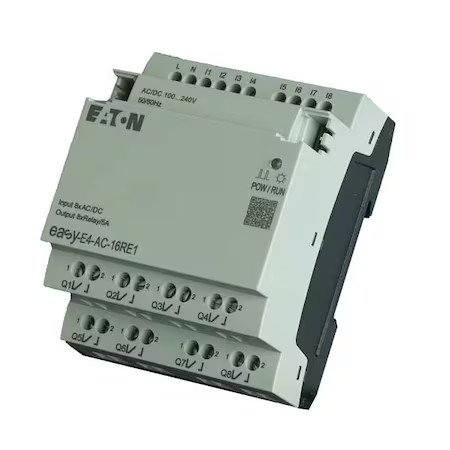 Eaton Easy-E4-Ac-16Re1 I/O Module, 8 Inputs, 8 Outputs