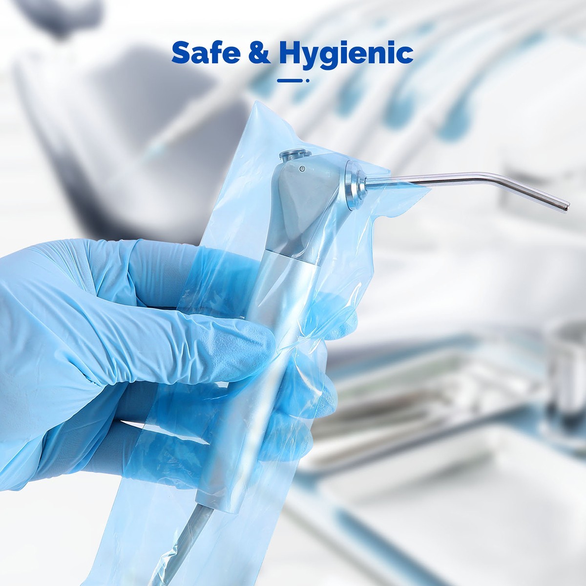 Dental Air Water Syringe Sleeves Disposable Covers Plastic Protective Barrier