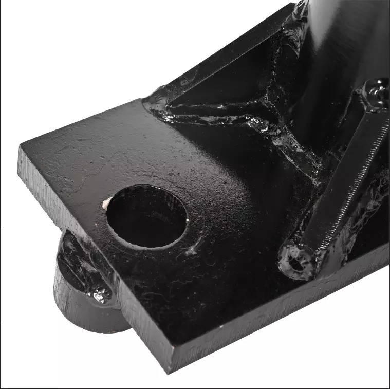 For 8 x 6.5 Lug 8000LB Shipping Container Wheels Steel Bolt-on Spindle Kit Black