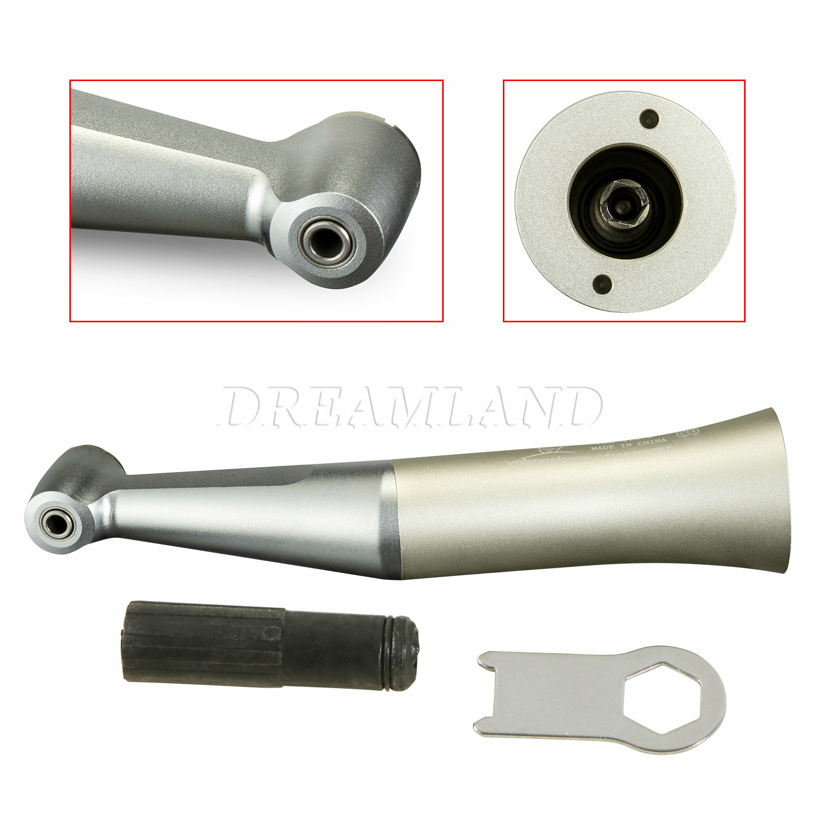 Fit NSK Dental Low Speed Handpiece 1:1 Direct Drive Push Button Contra Angle