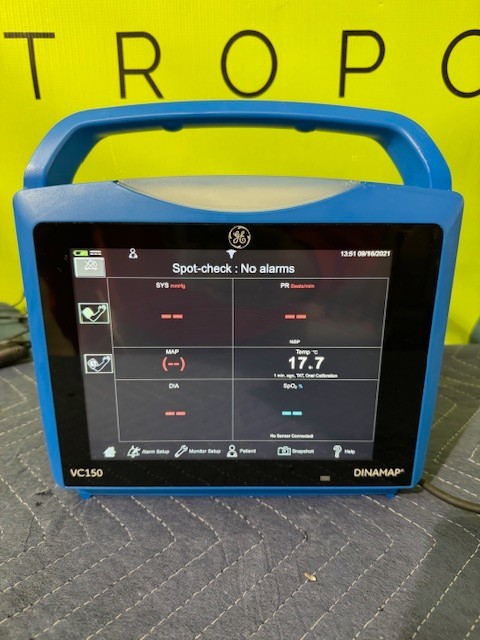 GE Carescape VC150 Vital Signs Monitor w/ NEW Scanner and Accessories (C294)