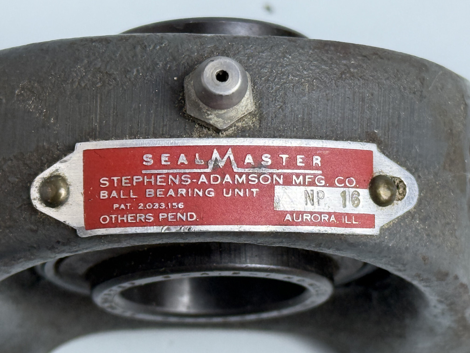 SealMaster NP-16 2 Bolt Pillow Block Bearing – Black