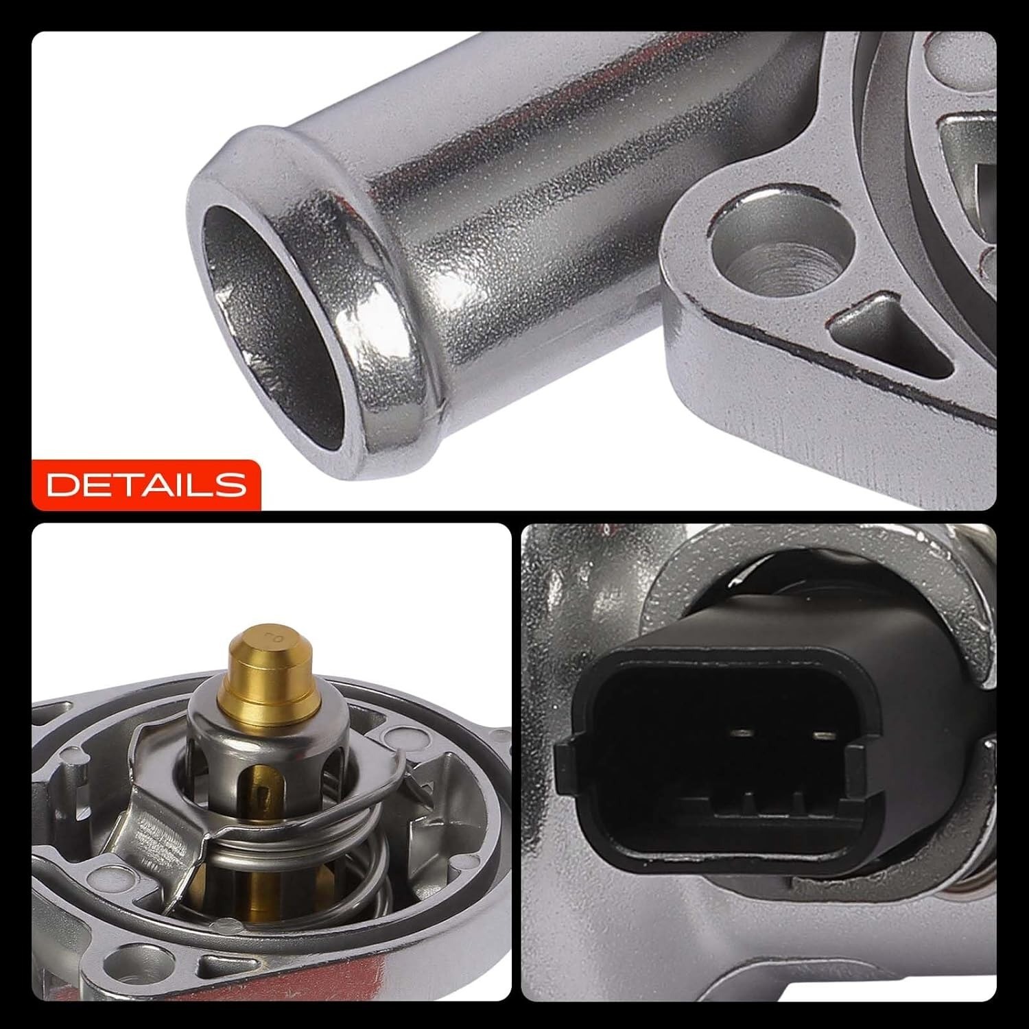 Aluminum Thermostat Housing Chevy Cruze Sonic Trax Buick Encore 1.4L 2011-2021