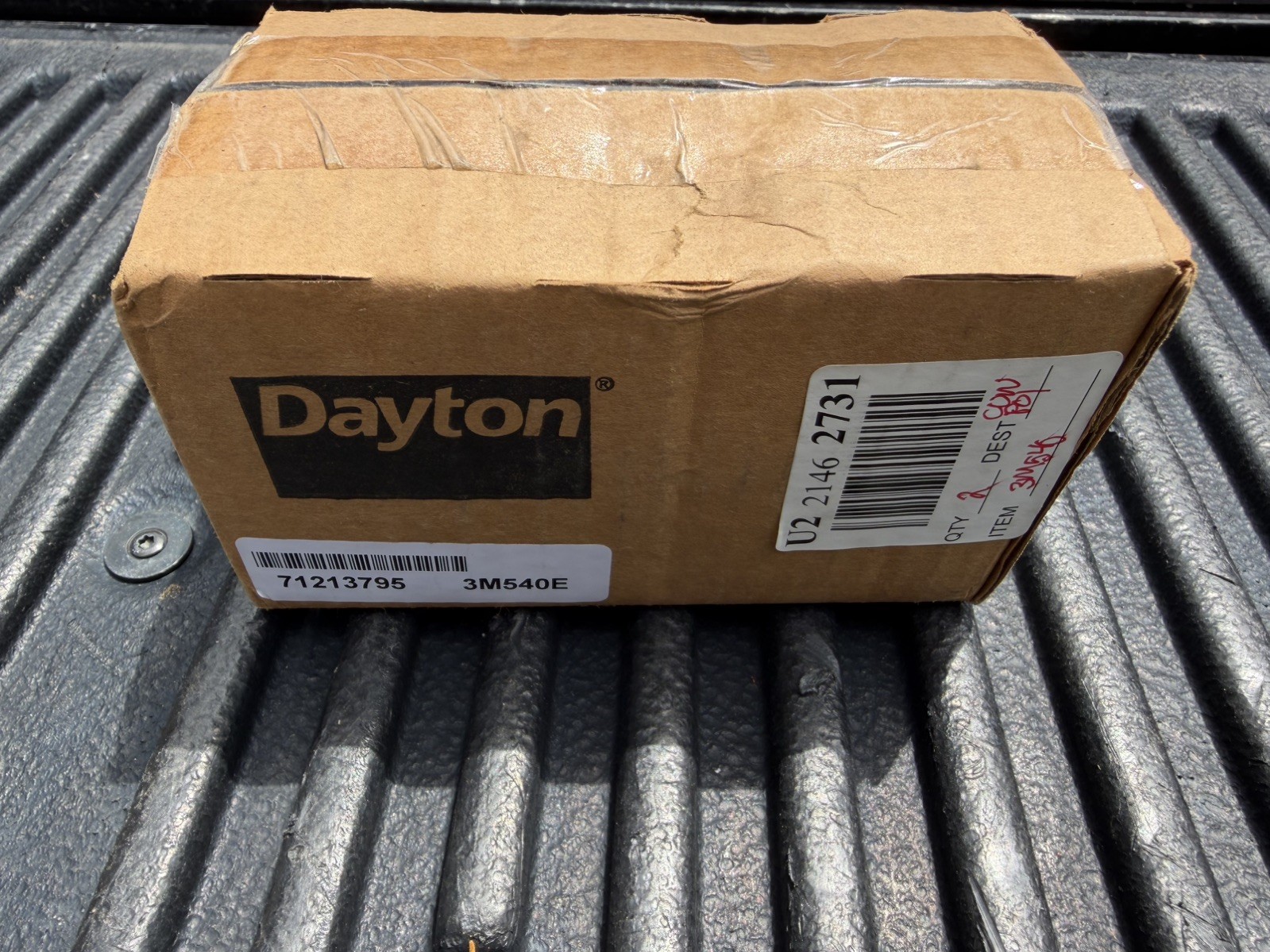 Dayton 3M540 HVAC Shaded Pole Motor 1/70HP 3000 Rpm 115V 71213795M 3M540E