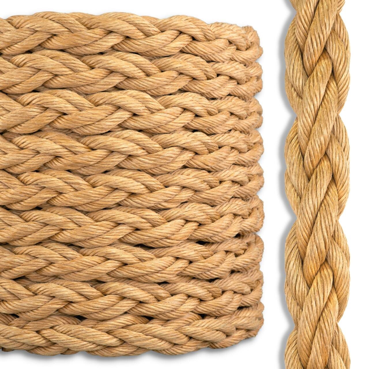 8 strand plaited Promanila Rope Unmanila Synthetic Decorative Deck Dock Rail