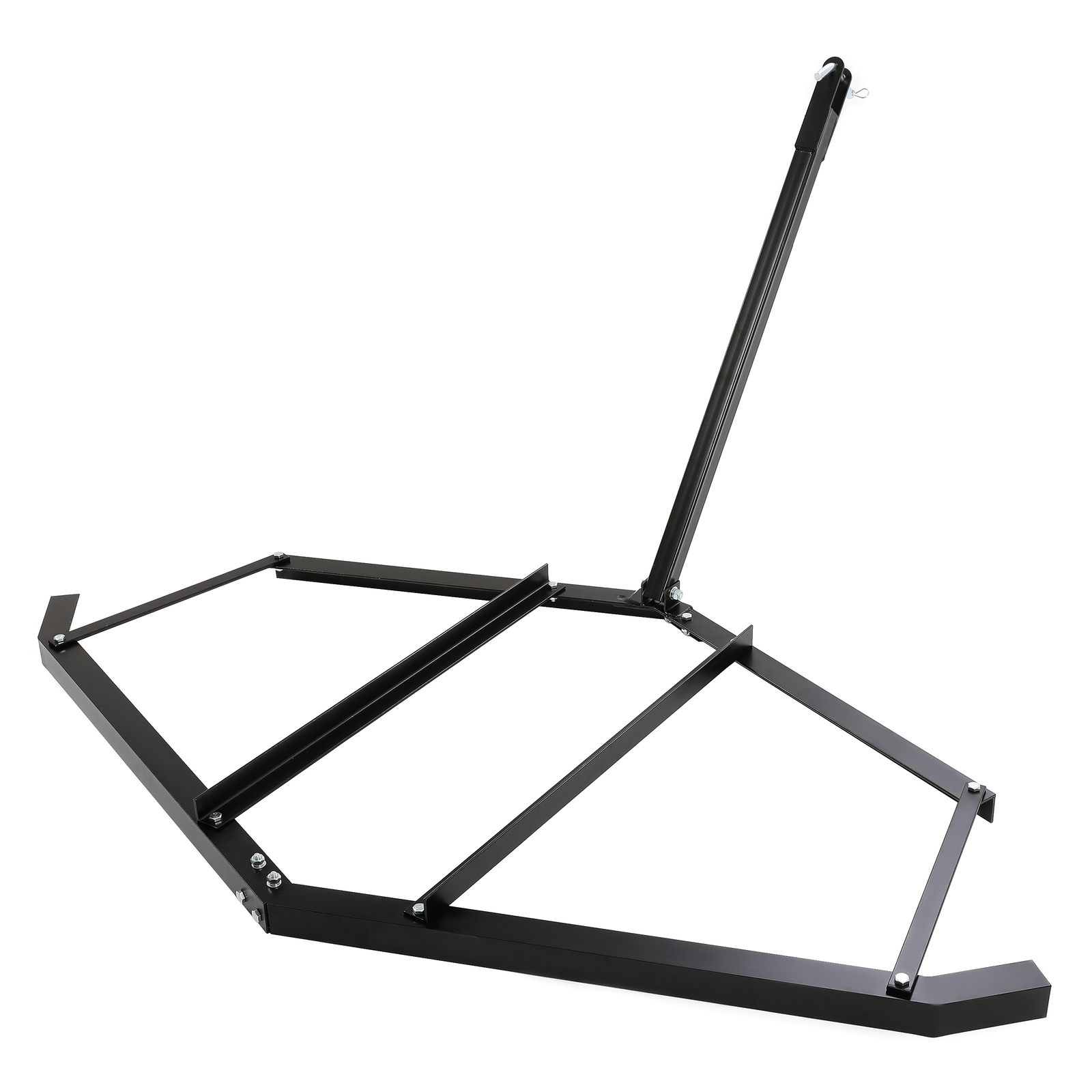 Tow Behind Drag Harrow 72″ Width For Garden Lawn Tractor Adjustable Center Bars