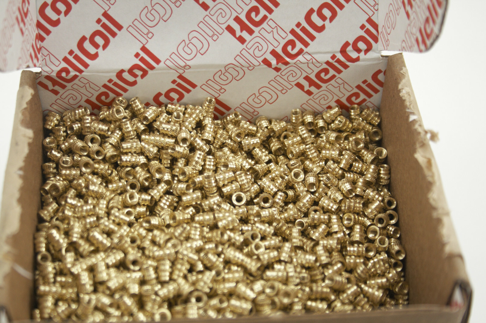 100x #4 4-40 Long Brass Metal Threaded Heat Set Inserts for Plastic 3D Printing