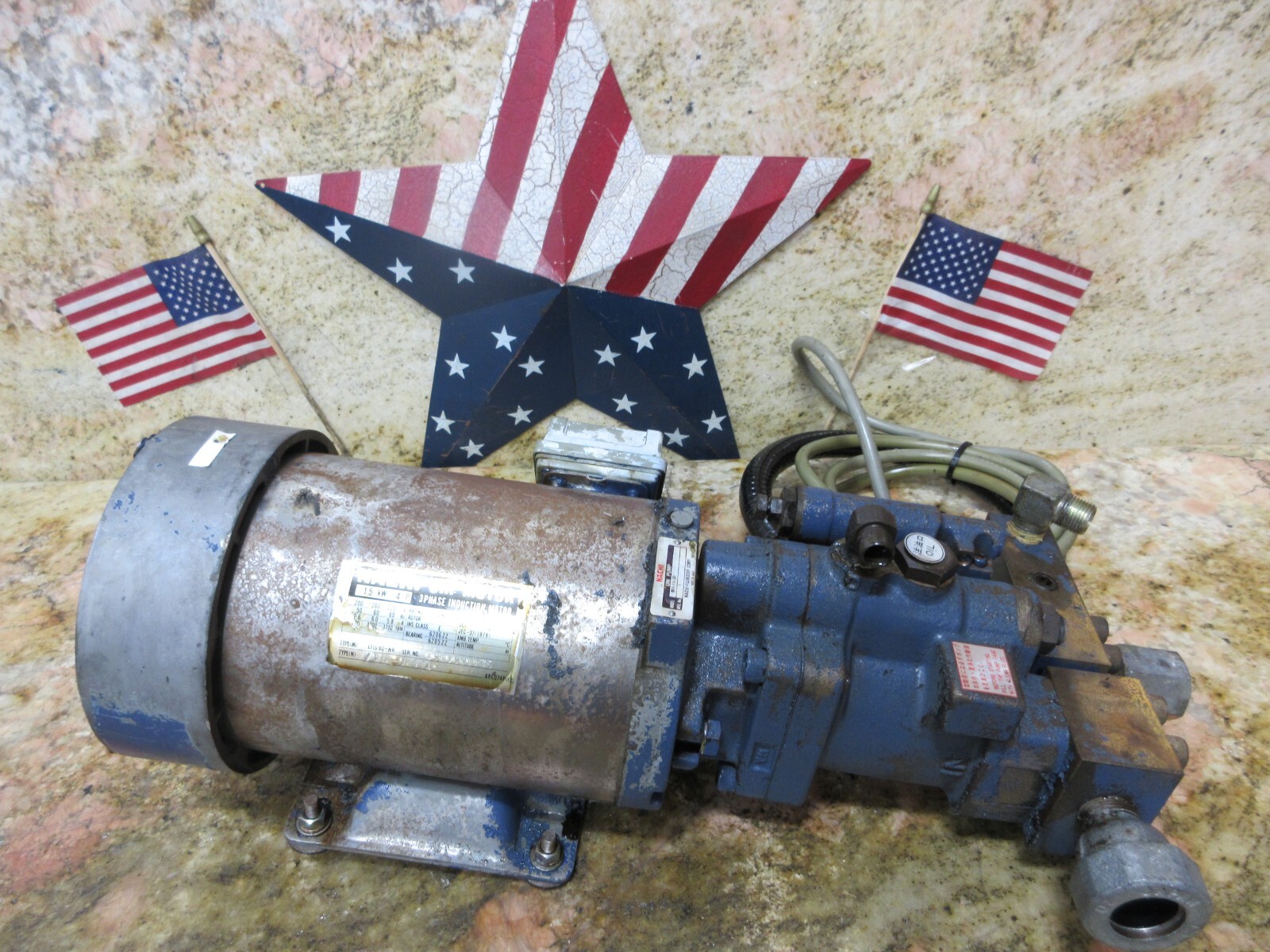 NACHI LTIS90-NR VSBA-0A4B15 UPV-1A-16N0-1.5-4-Z-15 PVS-1B-16N0-UZ-11 MOTOR PUMP