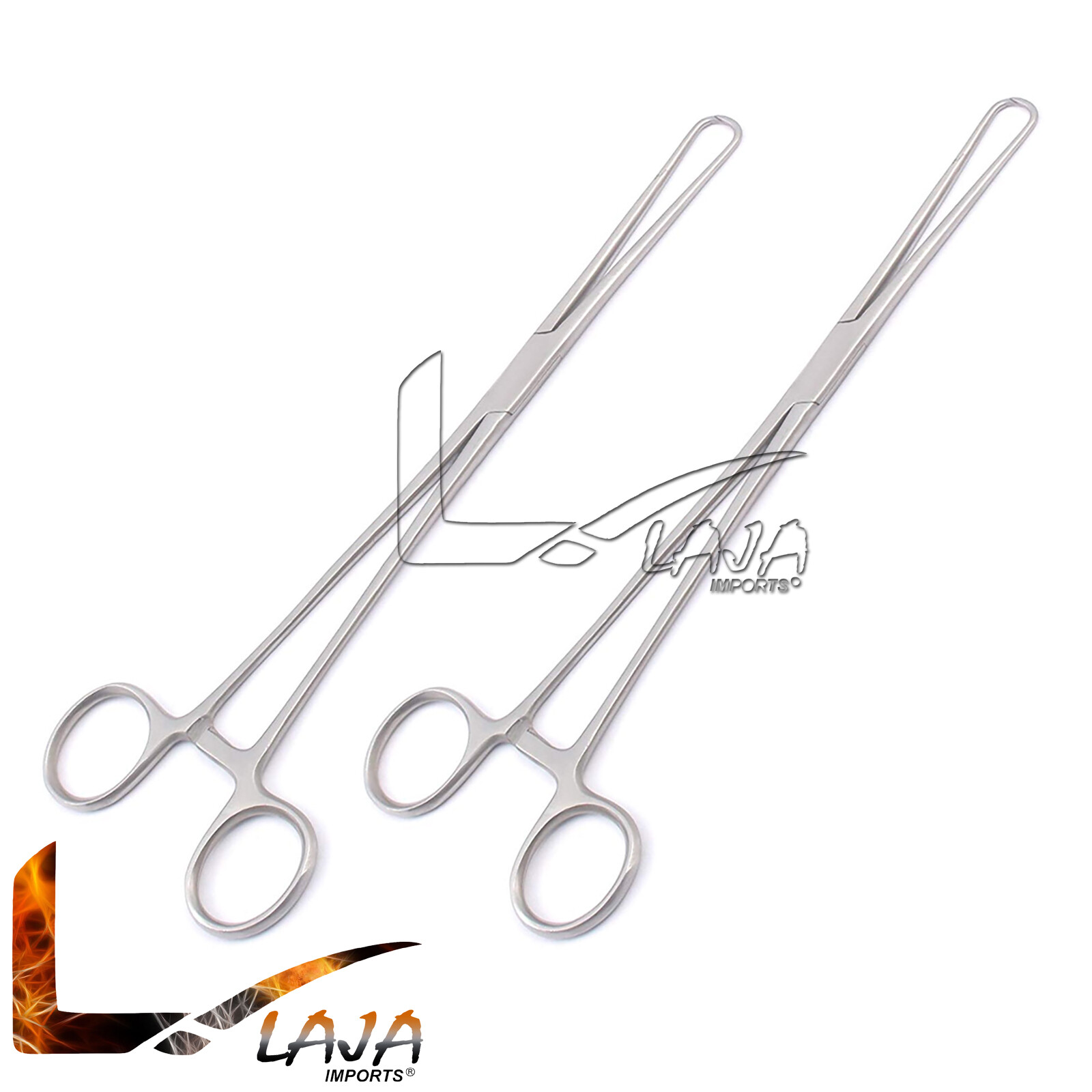 2 Schroeder Braun Tenaculum Uterine Forceps OB/GYN Surgical Instruments-9.5″ New