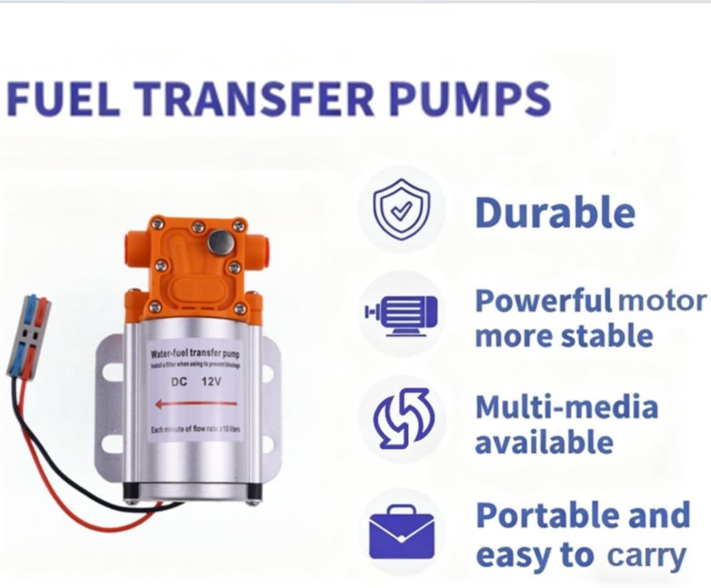 12 Volt Electric Fuel Transfer Pumps, Fuel Transfer Pump Kits, High Efficiency S