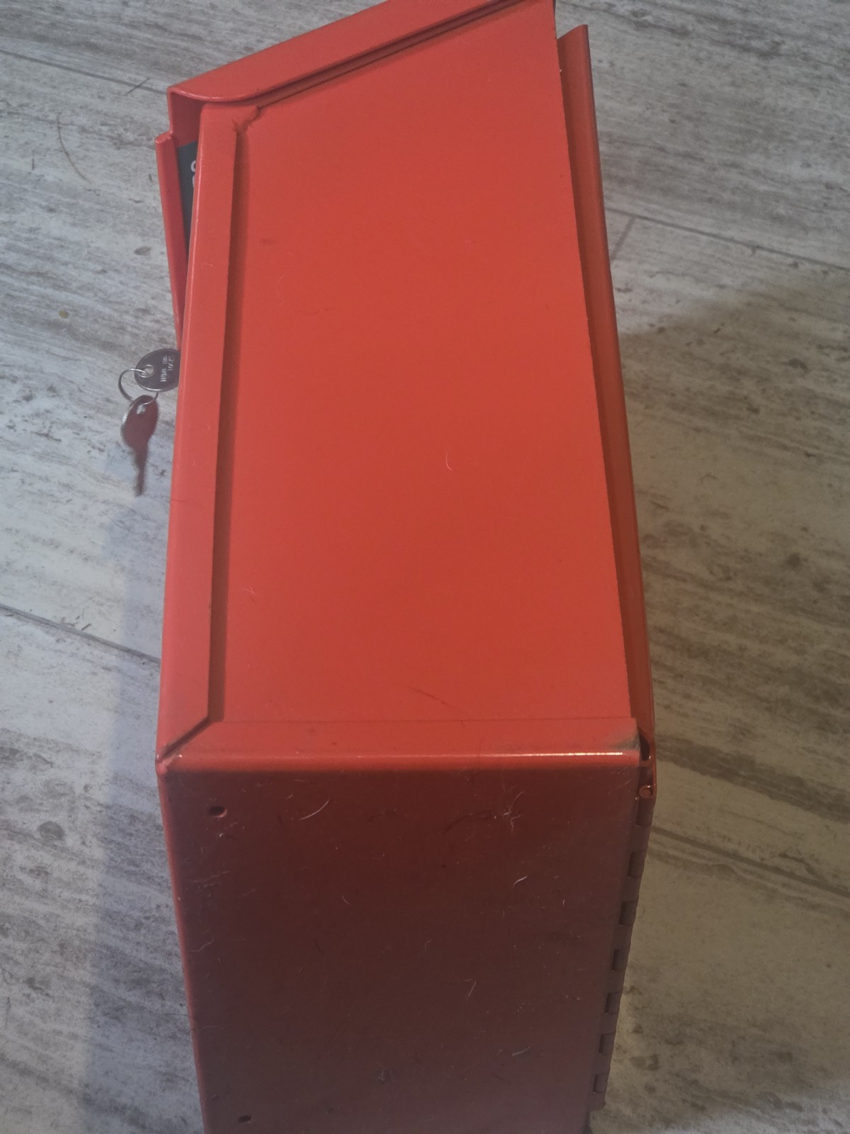 Vintage Uhaul Key Drop Box Heavy Duty Lock Box With Keys