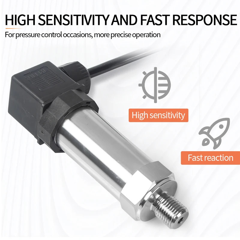 Pressure Sensor High Precision 0.5%FS G1/4 -1~600Bar 4-20mA 0-10V Transducer