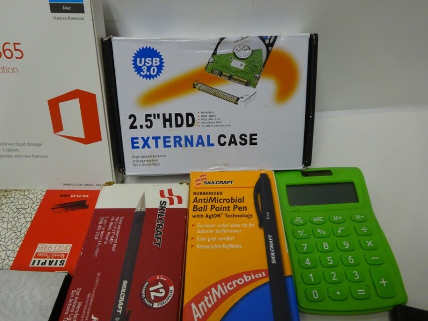 Office supplies Mixed items wholesales Pen, Staples, Calculators, More 50 piece