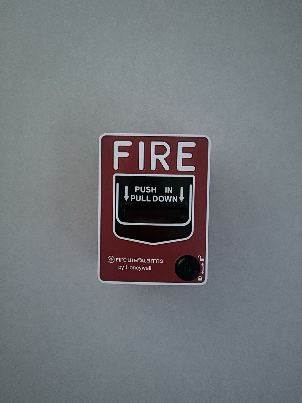 [FREE SHIPPING] Fire•Lite Alarms BG-12L Dual-Action Pull Station With Keylock
