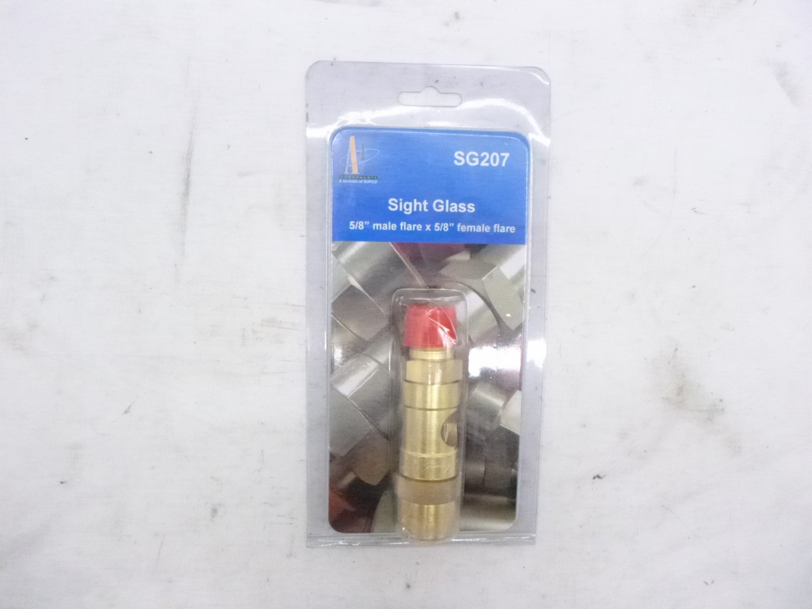 Supco 5/8″ Male Flare x 5/8″ Female Flare Allin Liquid Eye Sight Glass SG207