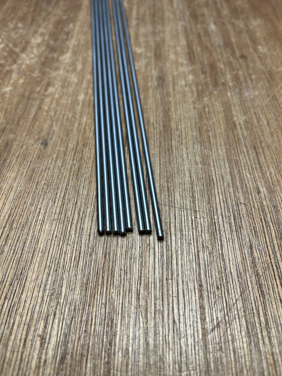 (Qty.8) 1/8″ X 12″ Cold Rolled 1018 Carbon Steel Round Rod Stock 8′ Total