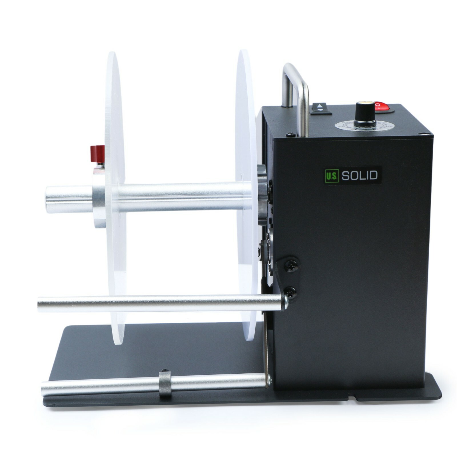 Automatic Label Rewinder Speed Adjustable 110V-240V Core Holder 1″ 1.5″ 3″