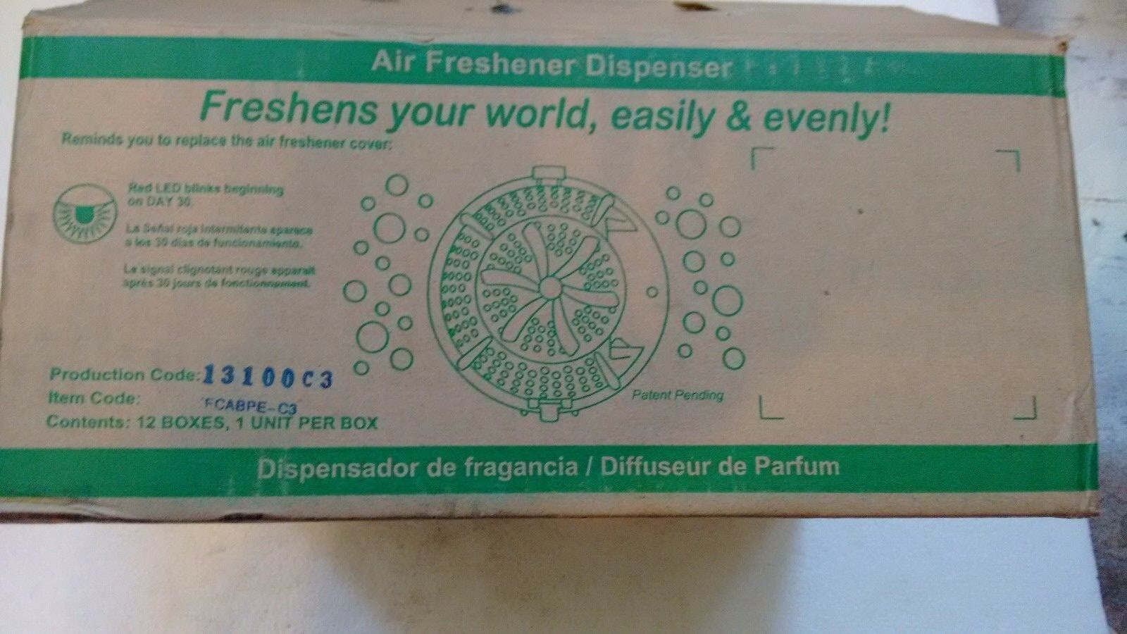 12 NEW Air Freshener Dispensers Battery Operated Easy Fresh