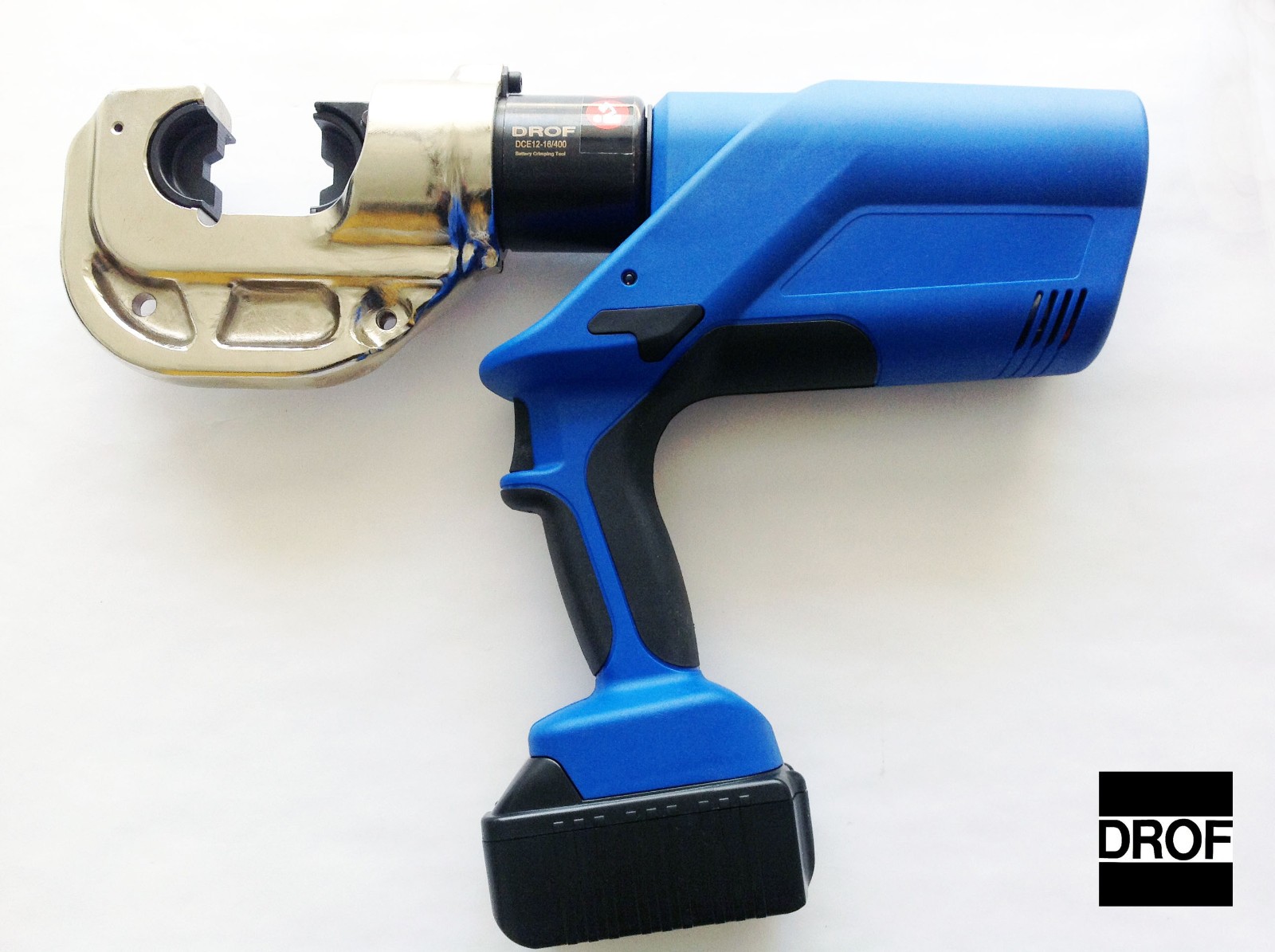 12 TON 4-800 AWG/kcmil BATTERY POWERED CRIMPING TOOL – PROFESSIONAL CRIMPER New